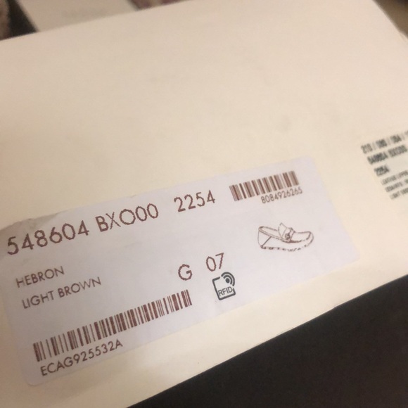 Men’s Gucci Hebron Brown Leather Horsebit Drivers/Loafer size 7 - Picture 10 of 10